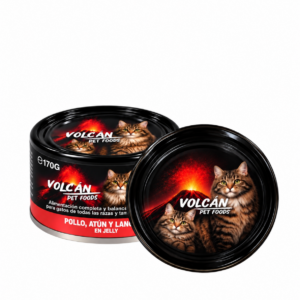 VOLCAN Atún y pollo con langosta en Jelly