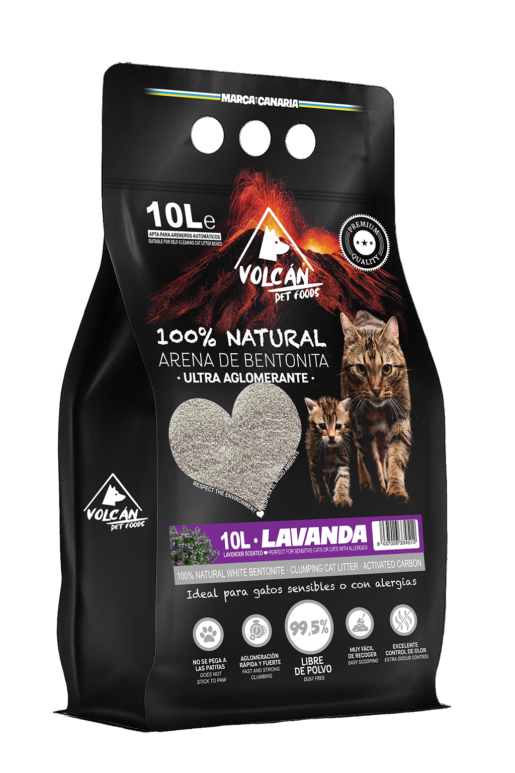 VOLCAN Arena aroma lavanda