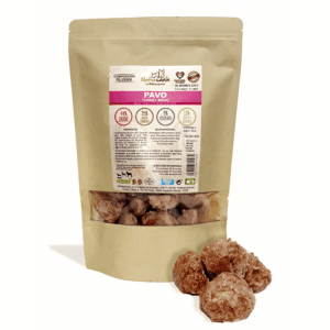 NATURCANIN BARF  PAVO (albondigas)