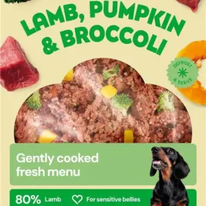 NUTRIMENT Cordero , calabaza y brócoli (cocinado)