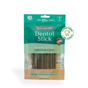 WILD BALANCE Sticks dentales de pavo, te verde y menta