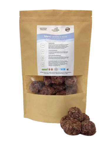 NATURCANIN Albóndigas sardina y pavo