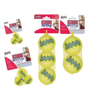 KONG Air dog ball (3 uds.)