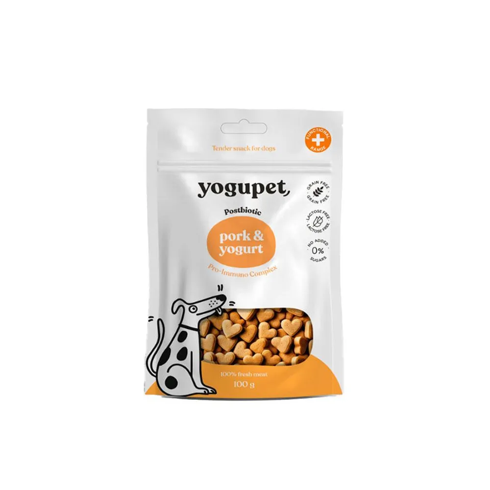 YOGUPET Snack semihúmedo cerdo + kefir