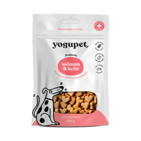 YOGUPET Snack semihúmedo salmón + kéfir