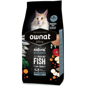 OWNAT. Cat Ultra Mature Sterilized fish