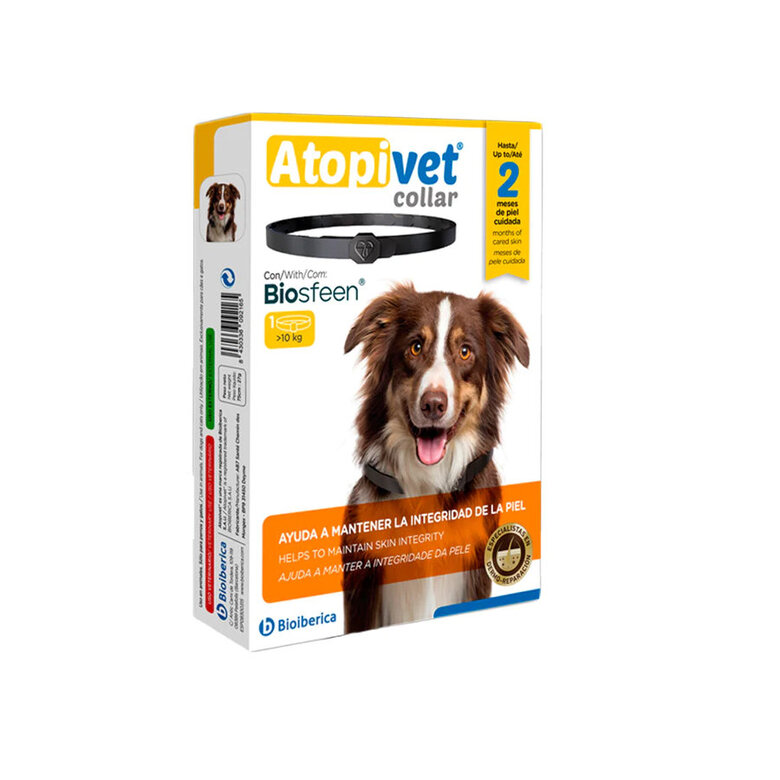 ATOPIVET. Collar 75cm (Tratamiento dermatitis atopica para mascotas de +10kg)