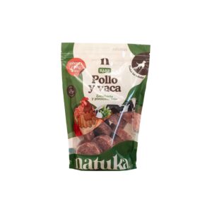 NATUKA Barf Pollo y Vaca (Medallones 900gr)