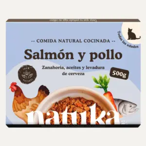 NATUKA. Menu Cocinado Pollo y Salmon