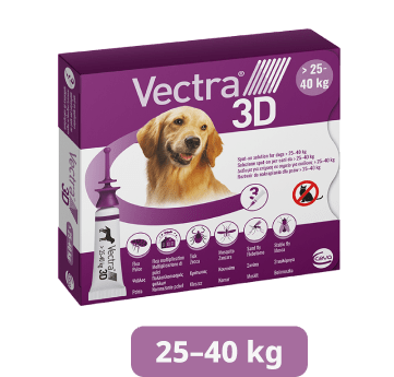 VECTRA 3D. Antiparasitario para perros de 25 a 40 kg