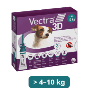 VECTRA 3D. Antiparasitario para perros de 4 a 10 kg