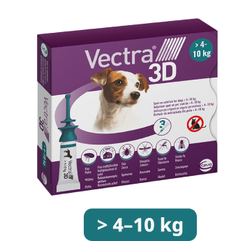 VECTRA 3D. Antiparasitario para perros de 4 a 10 kg