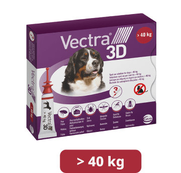 VECTRA 3D. Antiparasitario para perros de +40 kg