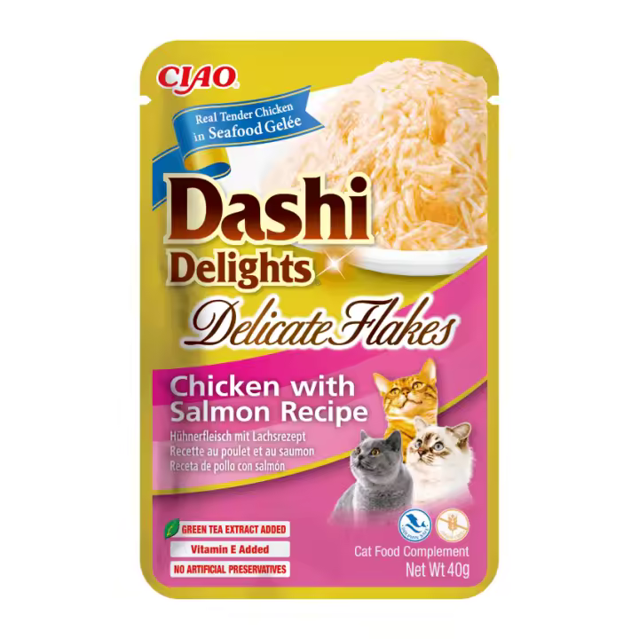 CHURU. Dashi delights. Pollo y Salmon (gatos)