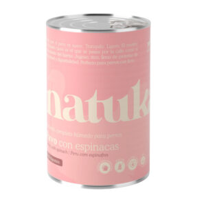 NATUKA. Pavo con Espinacas