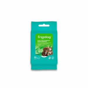 FREEDOG. Toallitas Húmedas Aloe Vera para perros y gatos