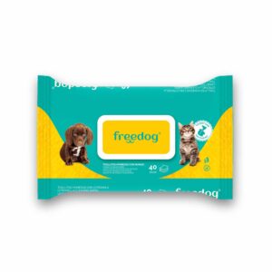 FREEDOG. Toallitas Húmedas Mango para perros y gatos (40 uds )