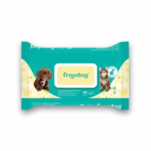 FREEDOG. Toallitas Húmedas Manzanilla para perros y gatos (40 uds )