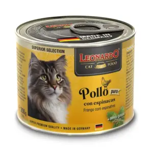 LEONARDO. Pollo con Espinacas