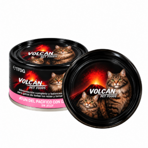 VOLCAN. Atun del Pacifico con Gambas  en Jelly